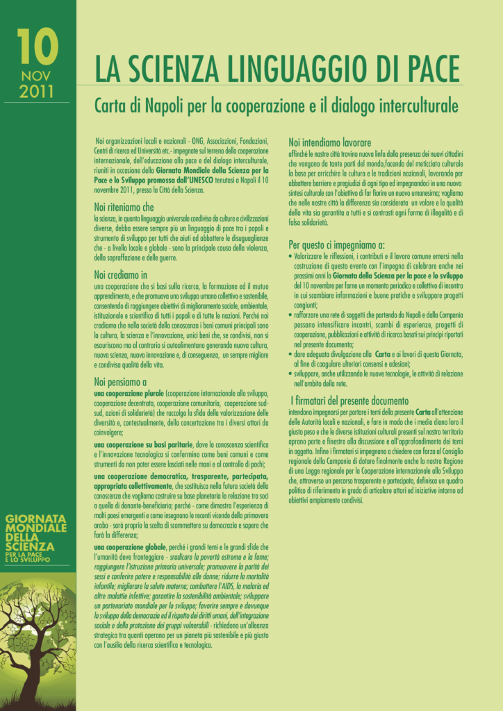 1carta di NAPOLI per la cooperazione