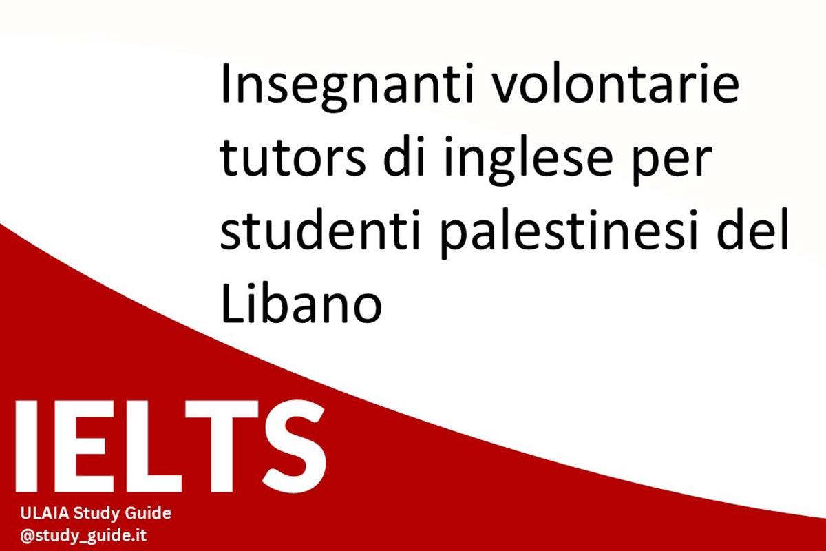 Inglese on line. Studentesse palestinesi collegate ai rispettivi Tutor
